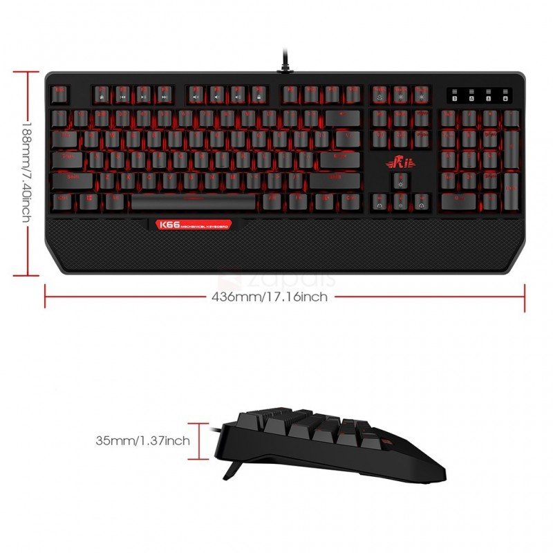 Tastatura gaming mecanica USB